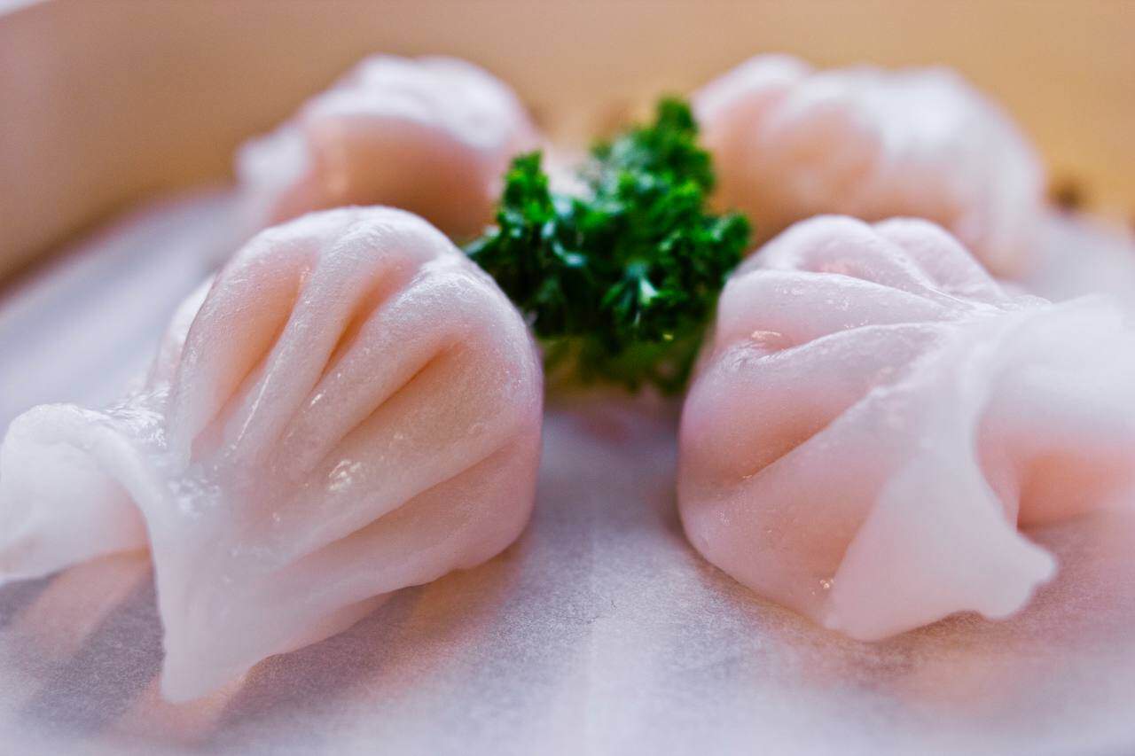 a group of food on a plate