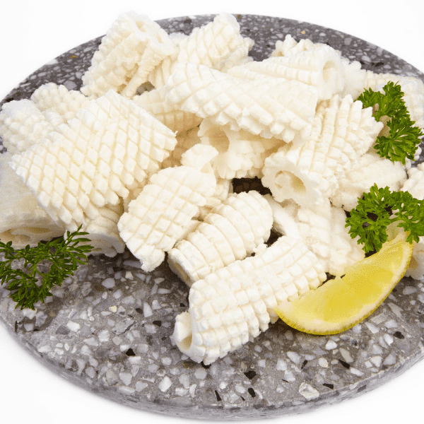 pineapple cut squid