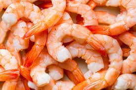 a pile of shrimp
