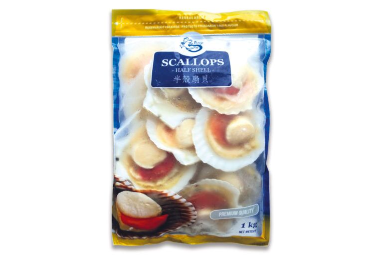 Half Shell Scallops